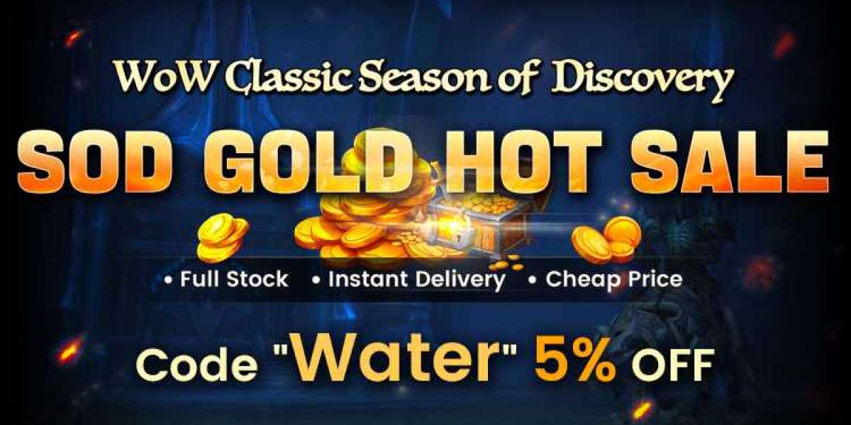 Use discount code "WATER" to get huge savings on SOD Gold at IGGM