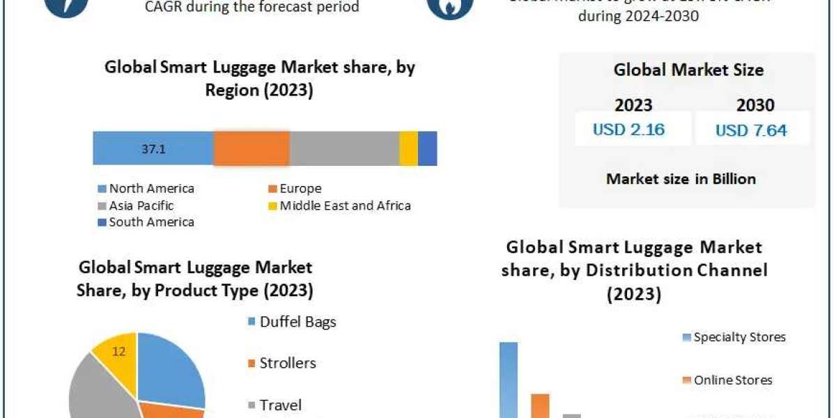 Smart Luggage Market Analysis by Size, Share, Opportunities, Revenue, Future Scope and Forecast 2030