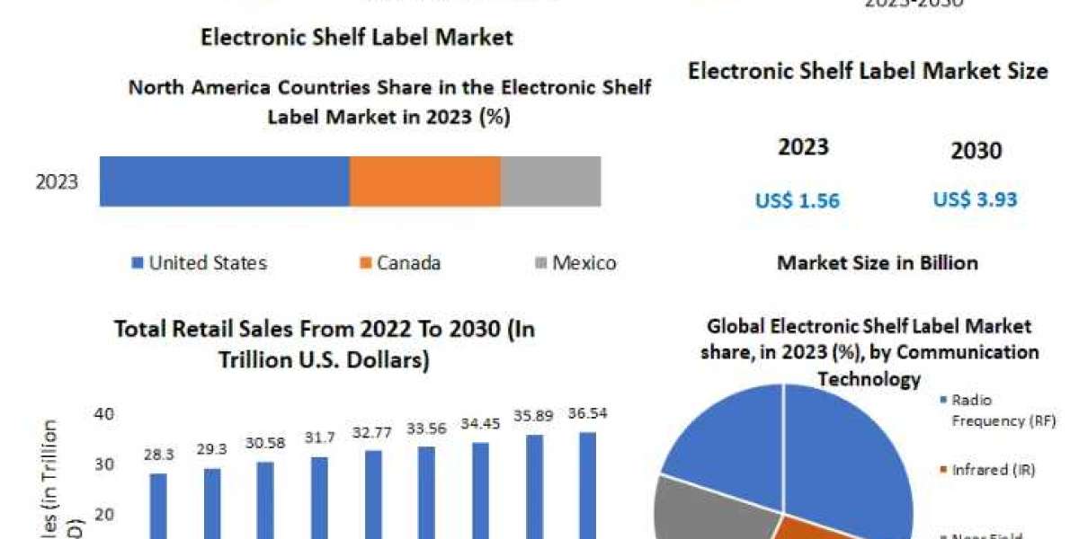 Electronic Shelf Label (ESL) Market Business Strategies, Revenue -2030