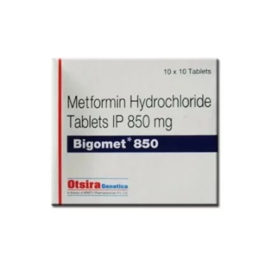 Bigomet 850 mg| Uses | Doses| Side effects