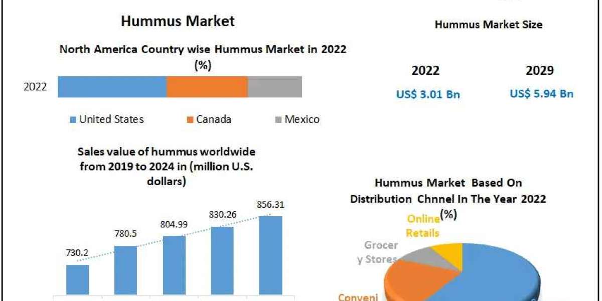 Hummus Market Report, Segmentation by Product Type, End User, Regions | 2029