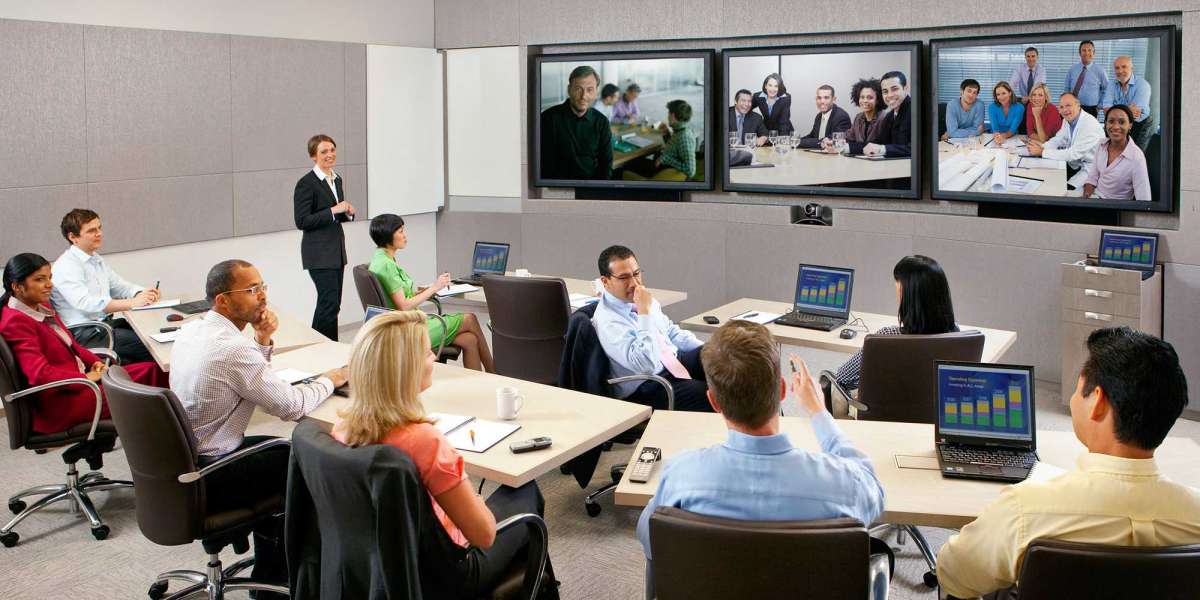 Video Conferencing Market report includes key players, growth projections, and size to 2033.