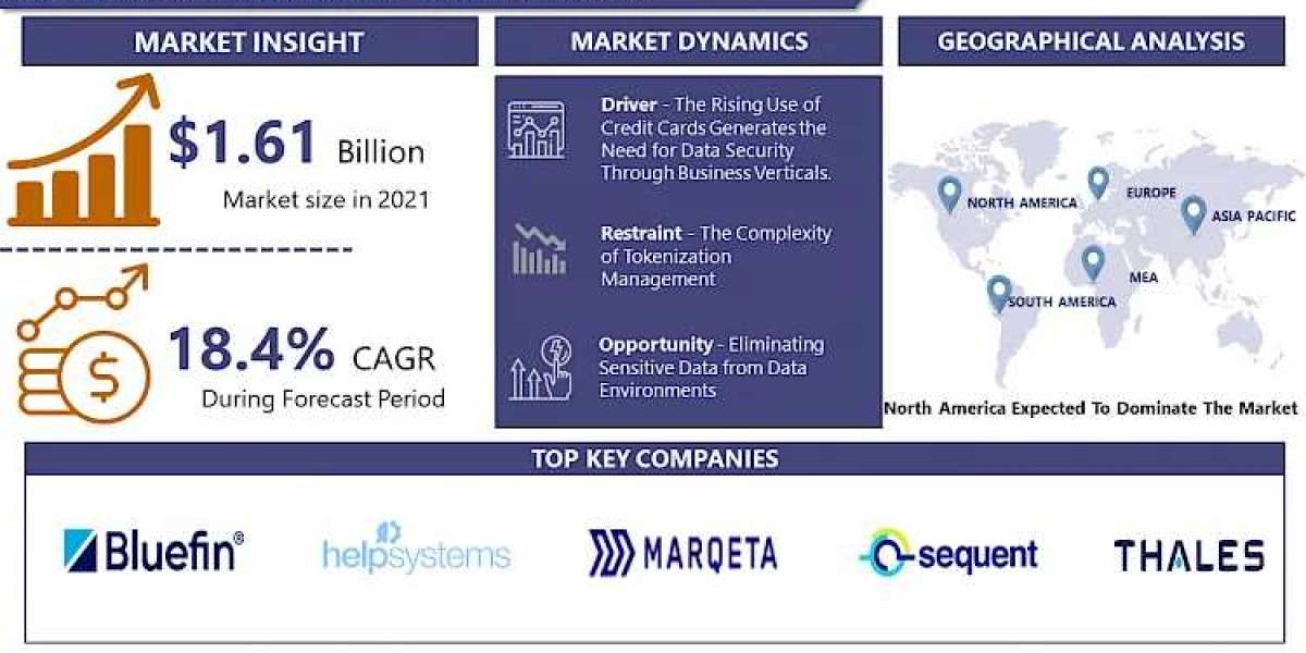 Tokenization Market Size, Industry Report Analysis, Growth, Share, Application, Segmentation, Regional Demand with Growt